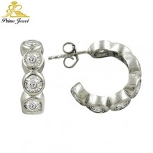 Gümüş Zirkon Küpe